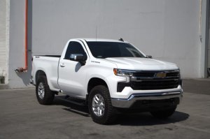 Chevrolet Silverado Running Boards - Go Rhino - VoltStep Electric - Textured Black - `19-`24